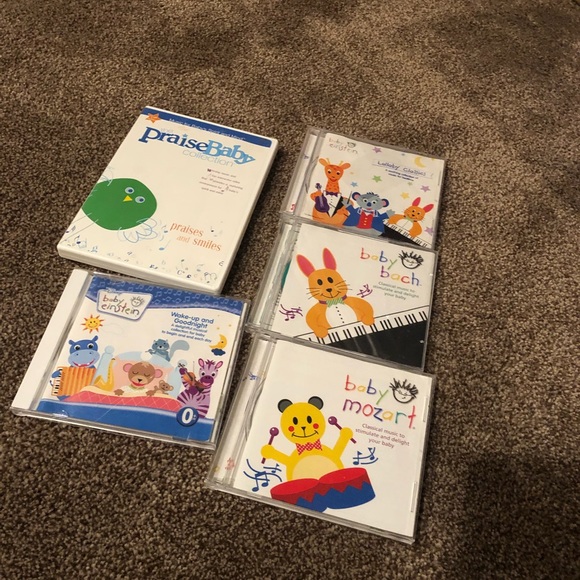 Kids bundle lot Praise Baby worship music DVD video Baby Einstein CD set - Picture 1 of 4